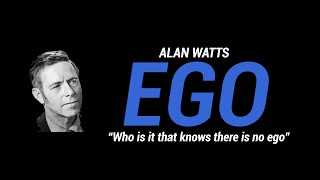 EGO | ILLUSION OF REALITY | ENLIGHTMENT  | ALAN WATTS  [ BLACK SCREEN | NO MUSIC | SLEEP ]
