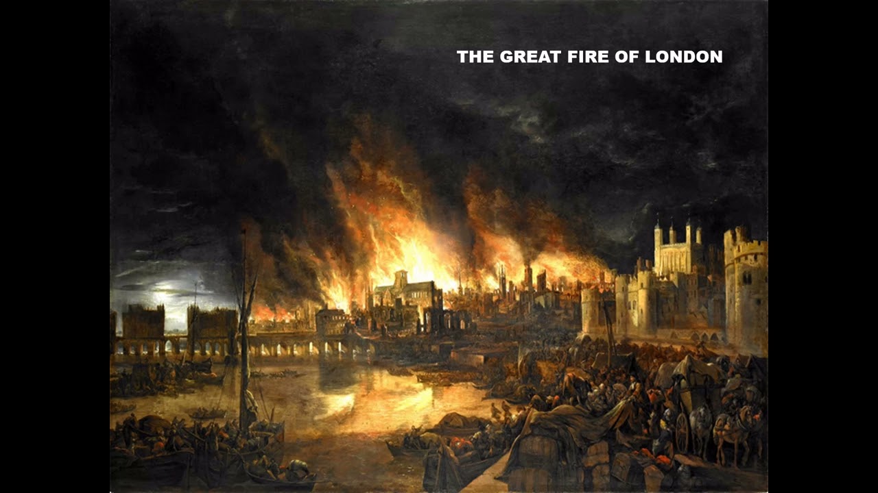 После великого пожара. Великий Лондонский пожар 1666 года. Великий пожар в Лондоне в 1666. Лондон 1666 год. 1666 Год пожар в Лондоне.