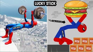 Stickman Dismounting funny and epic moments | Like a boss compilation screenshot 5