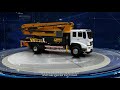 38m concrete pump truck