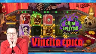 Scassata La GRIM THE SPLITTER 👾 con Paolo | 🎰 COBRA SLOT ONLINE