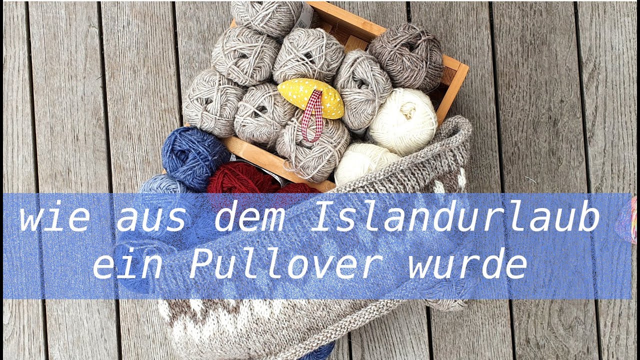FrauLitzis kreativer Podcast #5 oder wie aus dem Islandurlaub ein Pullover wurde
