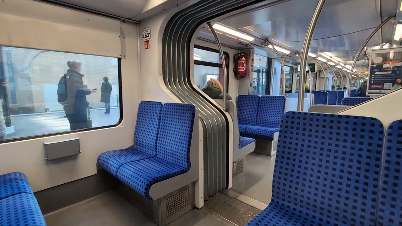 S-Bahnfahrt Hamburg in Echtzeit, S5 (BR 474)