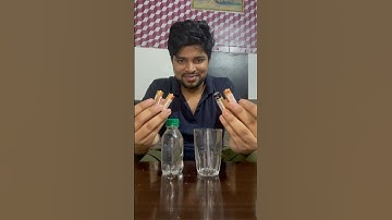 Can Battery Do This ? Water_Tornado_Hack ✅ | science project class 7th #experiment #diy #fyp #gems