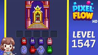 Pixel Flow Level 1547 Solution Walkthrough Profile