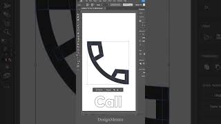 Create Call Icon with &quot;Ellipse Tool&quot; and &quot;Line Segment Tool&quot;  in Adobe Illustrator | Design Mentor