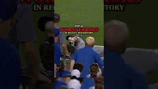 Top 10 Worst Errors in MLB History | Part 3