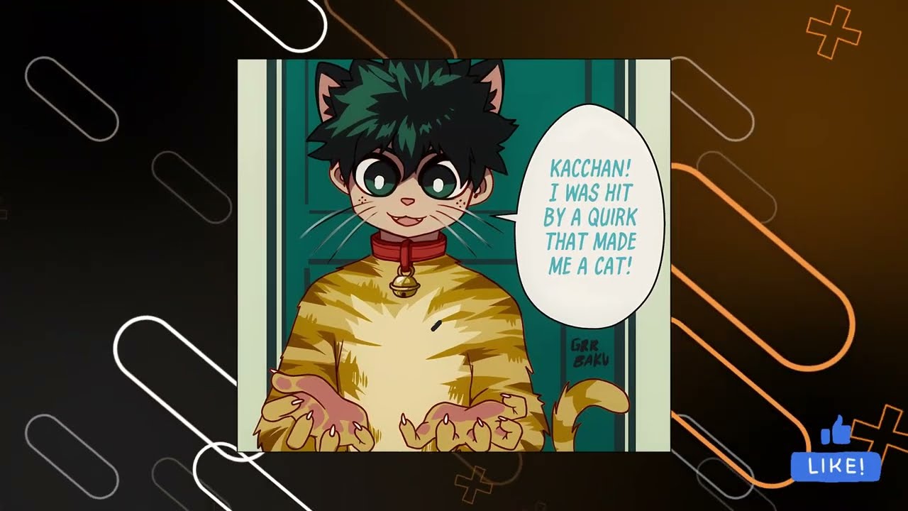 Deku Turns Into a Cat 🐱