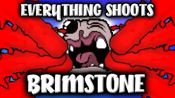 All Enemies Shoot BRIMSTONE - Custom Afterbirth+ Challenge