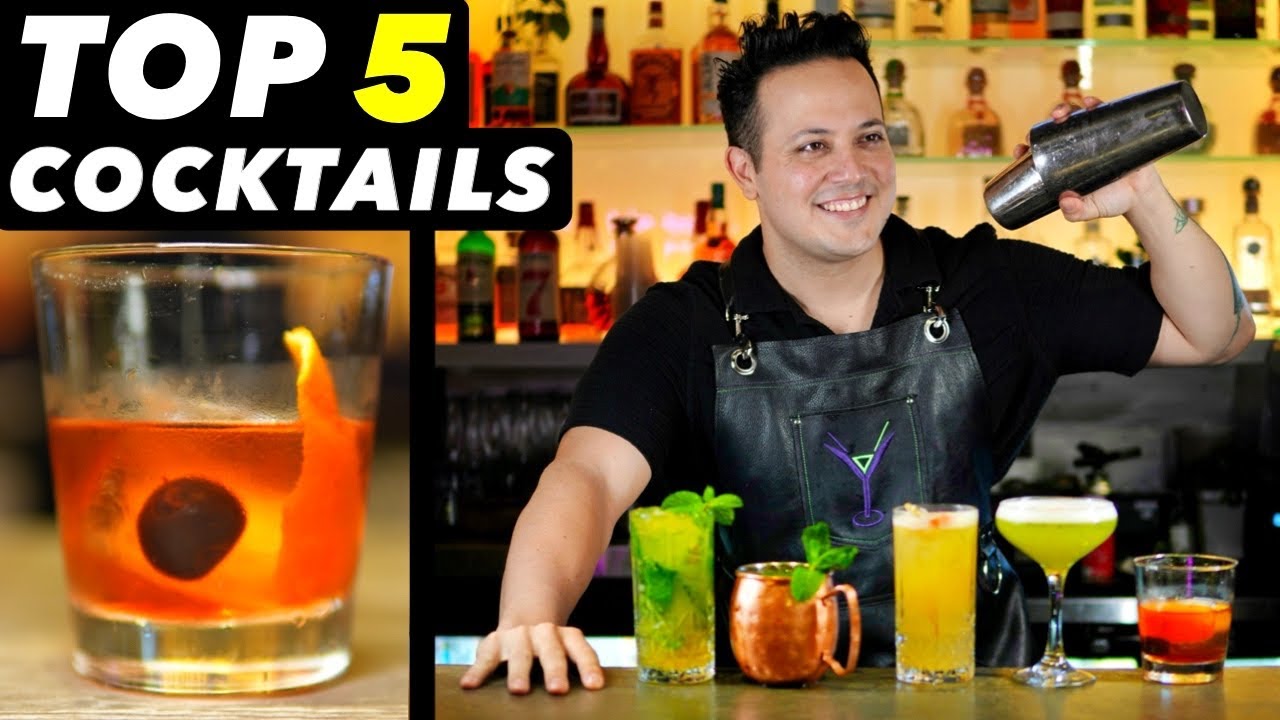 🥃  Cómo hacer 5 CÓCTELES CLÁSICOS Estilo VIETNAMITA!  🇻🇳 ¿Pho? POVBartender