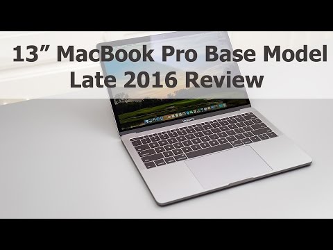 13" MacBook Pro Late 2016 Review