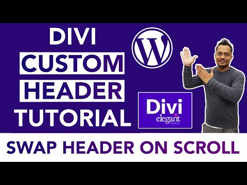 How To Create a Custom Header Using Divi Theme In Wordpress | Learn WordPress Tutorial For Beginners