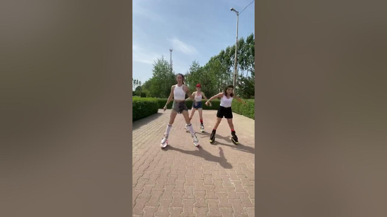 Канго джамп тренировка - YouTube