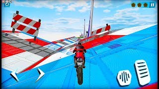 Bike Rider 2020 Motorcycle Stunts Game - Impossible Motor Bike Games - Android GamePlay #3 screenshot 5