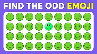 Find the ODD One Out  Emoji Quiz | Easy, Medium, Hard | Monkey Quiz