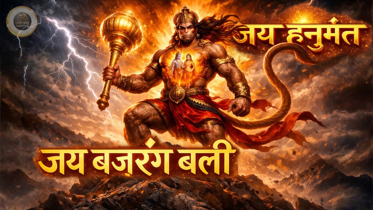 जय हनुमंत संत हितकारी | Powerful Hanuman Anthem | Jai Bajrang Bali #bajrangbali #hanuman #bhakti
