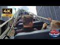 Apocalypse: The ride - Six flags Magic mountain 4K POV