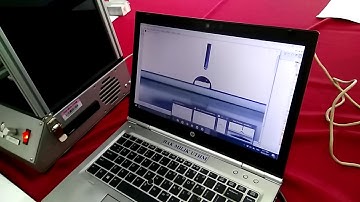 A customised contact angle measurement system