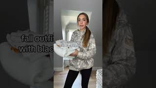 3 Fall Outfits With Black Leggings