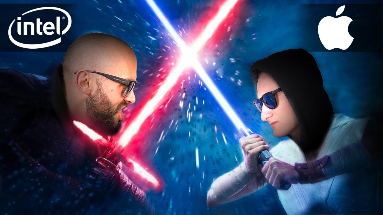 Intel vs Apple CPU - i7 gegen M1 | Die CPU Wars beginnen - YouTube