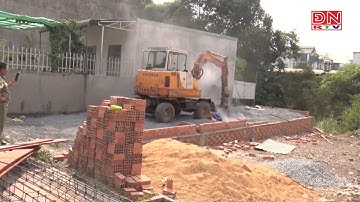 Cưỡng chế 3 công trình nhà ở xây trái phép dịp Tết dương lịch