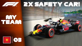 F1 2020 My Team Career Mode #3: MAX VERSTAPPEN ZORGT VOOR SAFETY CAR OP HANOI!! (Nederlands / Dutch)