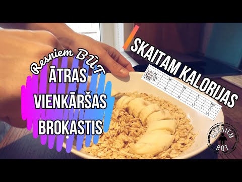 Video: Ātrās Brokastis: Vienkāršas Receptes