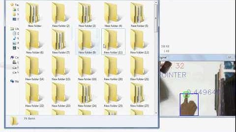 real-time hand tracking and gestures recognition to simulate mouse actions