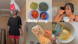 living alone diaries 🍀   | life of a nigerian girl 🛒  |  days in my lifel | cook with me 👨‍🍳