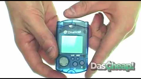 Video of Sega Dreamcast Visual Memory Unit - Unboxing VMU