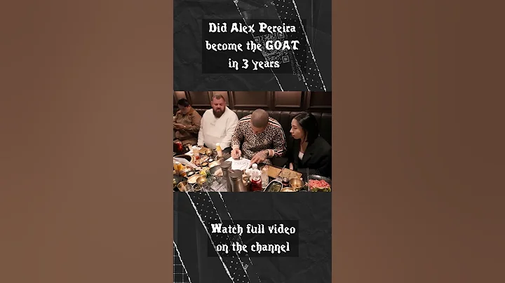 Did Alex Pereira speedrun the UFC?