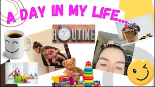 A DAY IN MY LIFE AS A STAY AT HOME MOM!  *Behind the scenes footage*