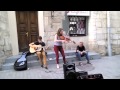 Music on the street. Lviv. Ukraine