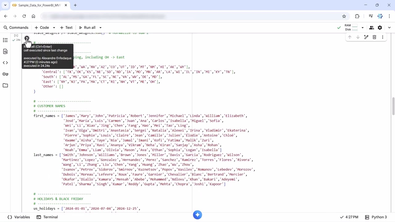 🐍 Generate Sales Data with Python | FREE Script - Prototype Power BI Dashboards Faster