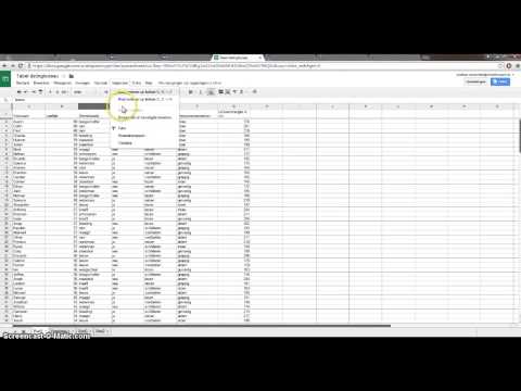 Video: Hoe Twee Tabellen Te Koppelen