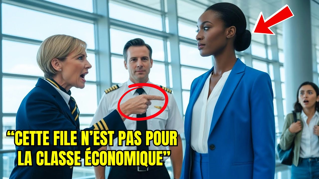 PDG Noire Renvoyée en Classe Éco à la Porte — 28 Minutes Plus Tard, Elle Change Air Entière Mondiale