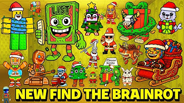[ 296 ] How To Get ALL New 18 Brainrots in FIND THE BRAINROT - Roblox