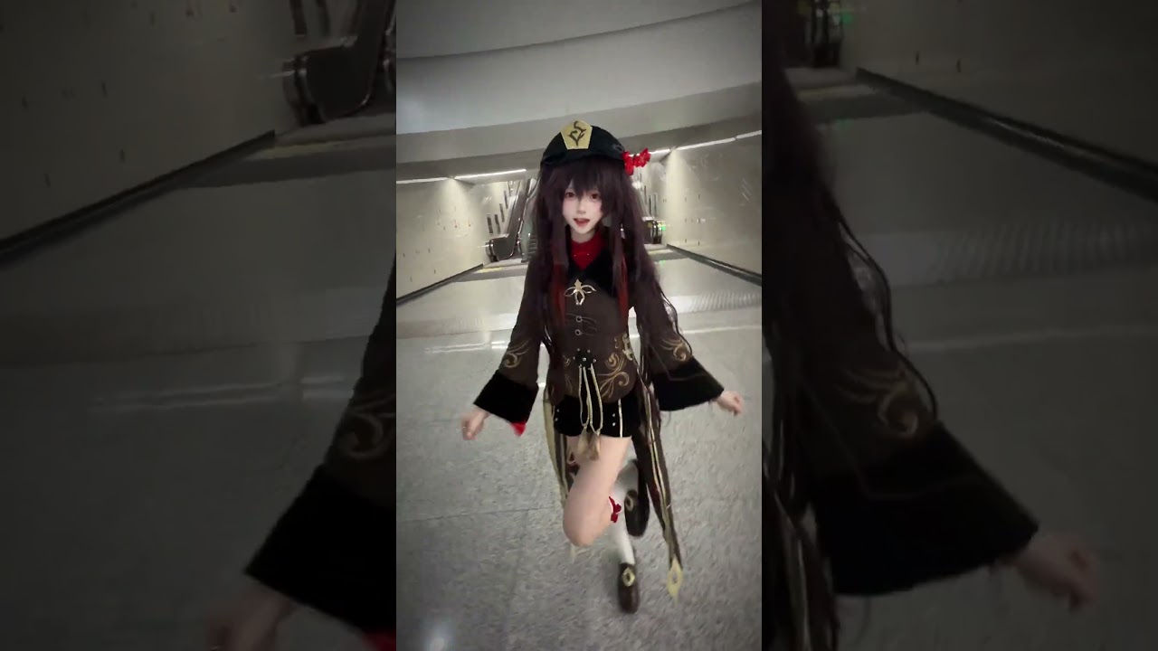 Hu Tao😊 #anime #game #fyp #genshinimpact #hutao #cos #cosplay #cosplayer #cosplaygirl #girl