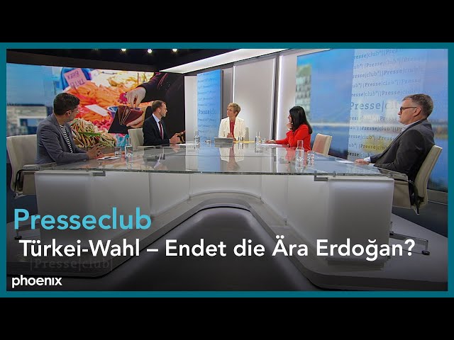 Presseclub: Türkei-Wahl – Endet die Ära Erdoğan?