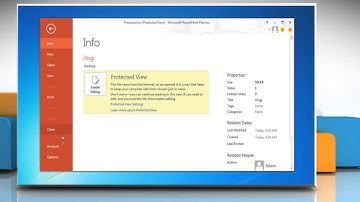 How to disable Protected View for downloaded PowerPoint 2013 presentations