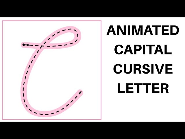 Cursive writing Capital C for beginners #3 | Capital letters कैसे लिखना सिखाएं | English Letter C class=