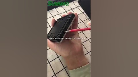 Switch control wall touch panel sticky wireless RF remote controller transmitter module for wall