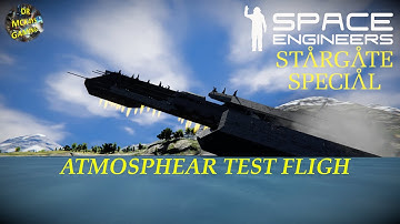 Space Engineers Stargate Special Daedalus Atmosphere Test Flight Showcase