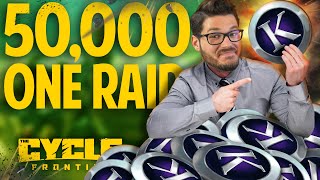 50K Kmark Raid On Day One The Cycle Frontier