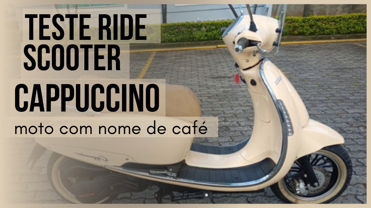 Teste ride Scooter Capuccino