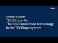 TECElogo-Ax - the pre-assembled sliding sleevesystem with no expansion.