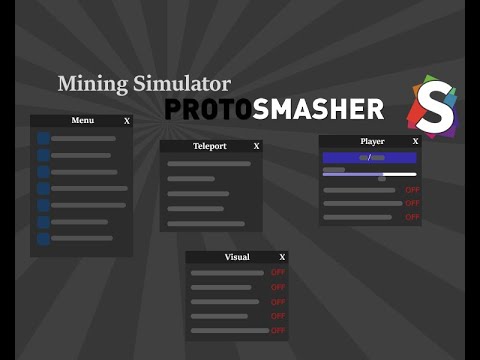 Mining Simulator Script Menu Auto Sell Instance Mine Auto Equip Etc Youtube - roblox mining simulator x ray pastebin