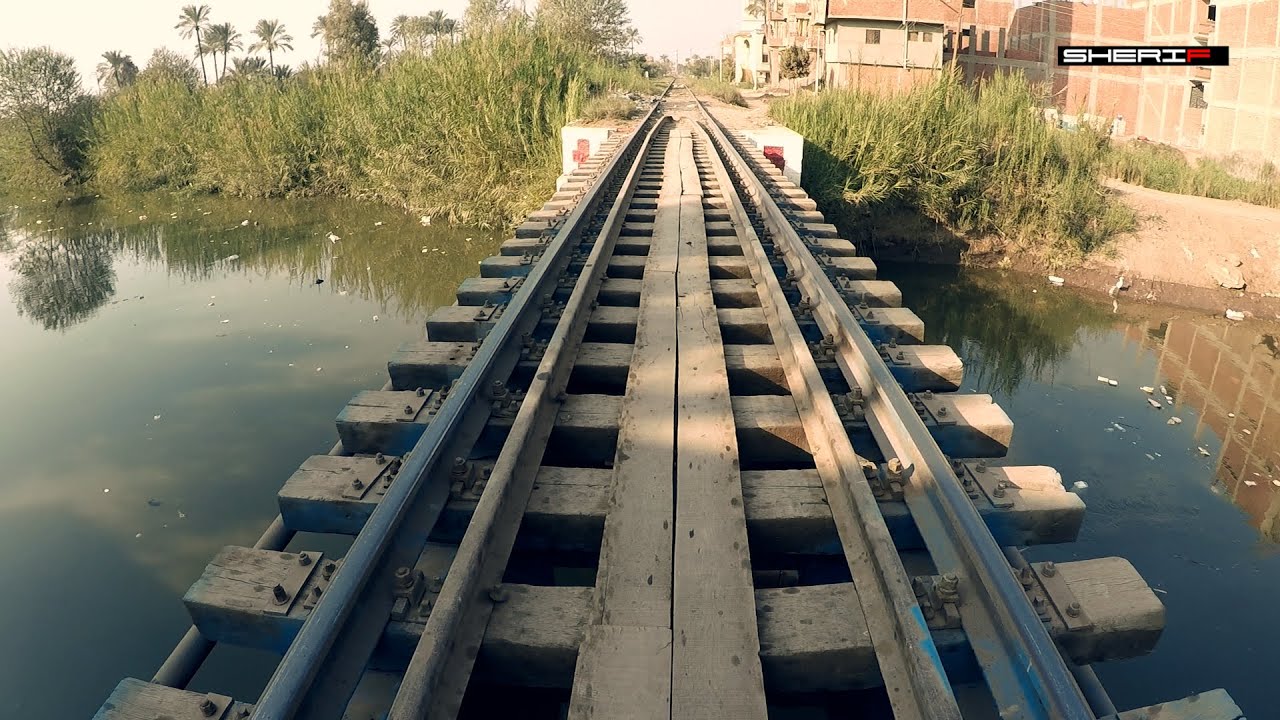 قطار خط 23 يوليو شبين القناطر والطائر الجريح والبحيرة المظلومة