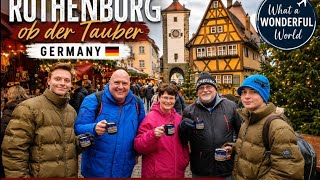 Rothenburg ob der Tauber 🇩🇪 | Germany's Fairytale Christmas Town | European Christmas Adventure Ep.1