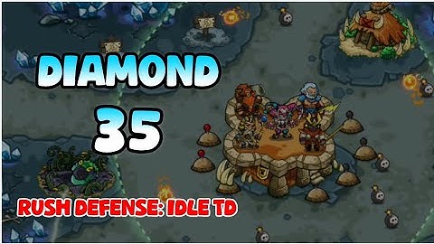 DIAMOND DUNGEON 35 | RUSH DEFENSE: IDLE TD
